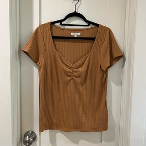 Madewell Ribbed Sweetheart Tee